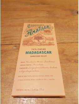 Chocolate de Madagascar 74%